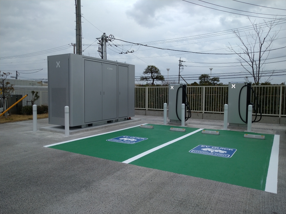 川崎市内 EV充電器設置工事