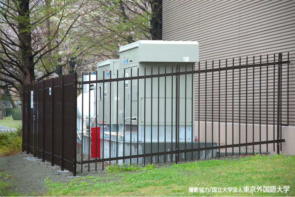 国立大学 発電機設置